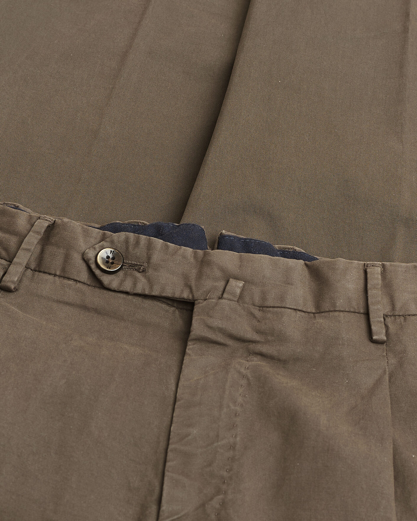 Homme | Pre-owned Pantalons | Pre-owned | PT01 Gentleman Fit Cotton/Stretch Trousers Brown 52