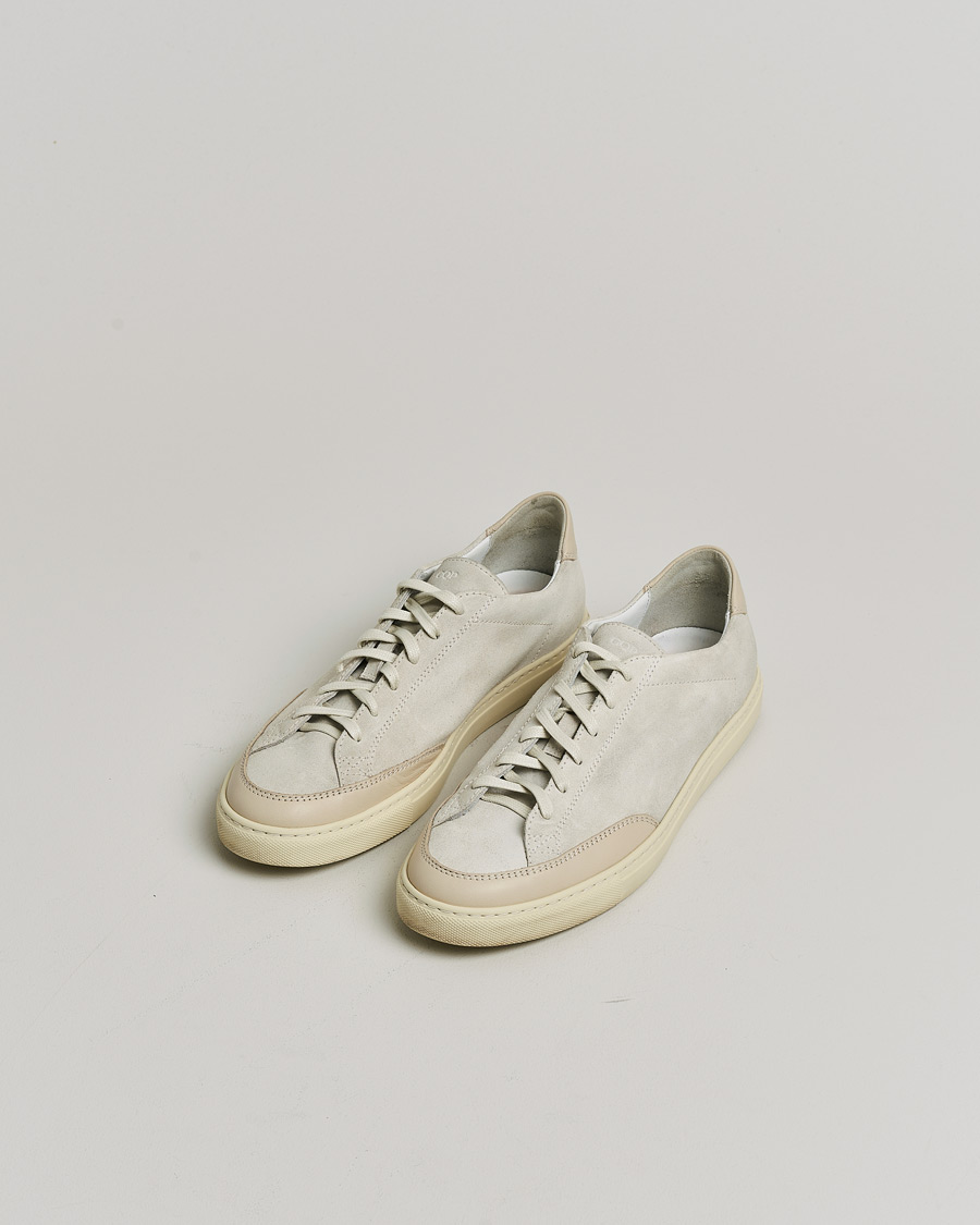 Homme | CQP Bumper Suede Sneaker Ivory | Pre-owned | CQP Bumper Suede Sneaker Ivory