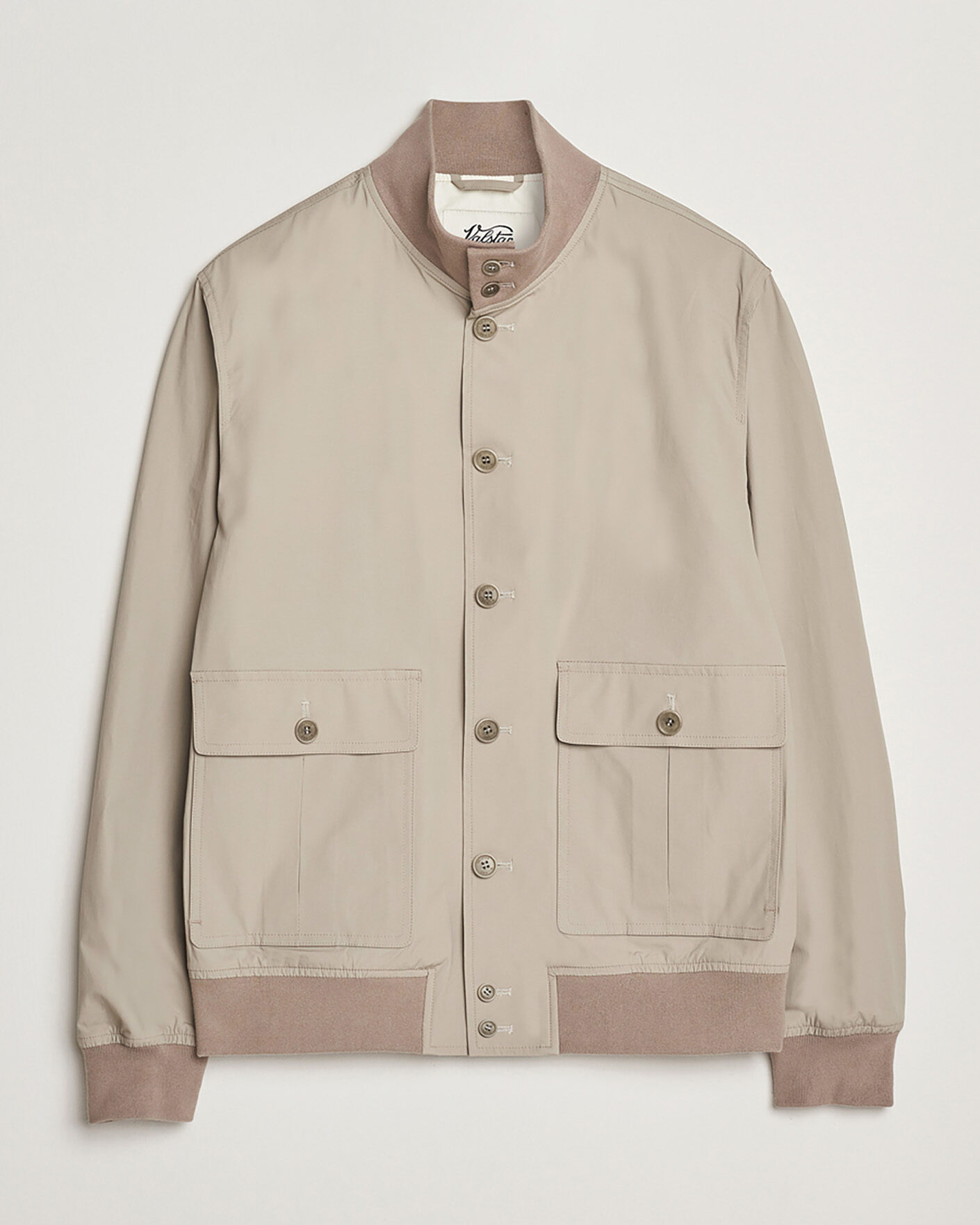 Heren | Pre-owned Jassen | Pre-owned | Valstar Valstarino Lightweight Cotton Jacket Desert 50
