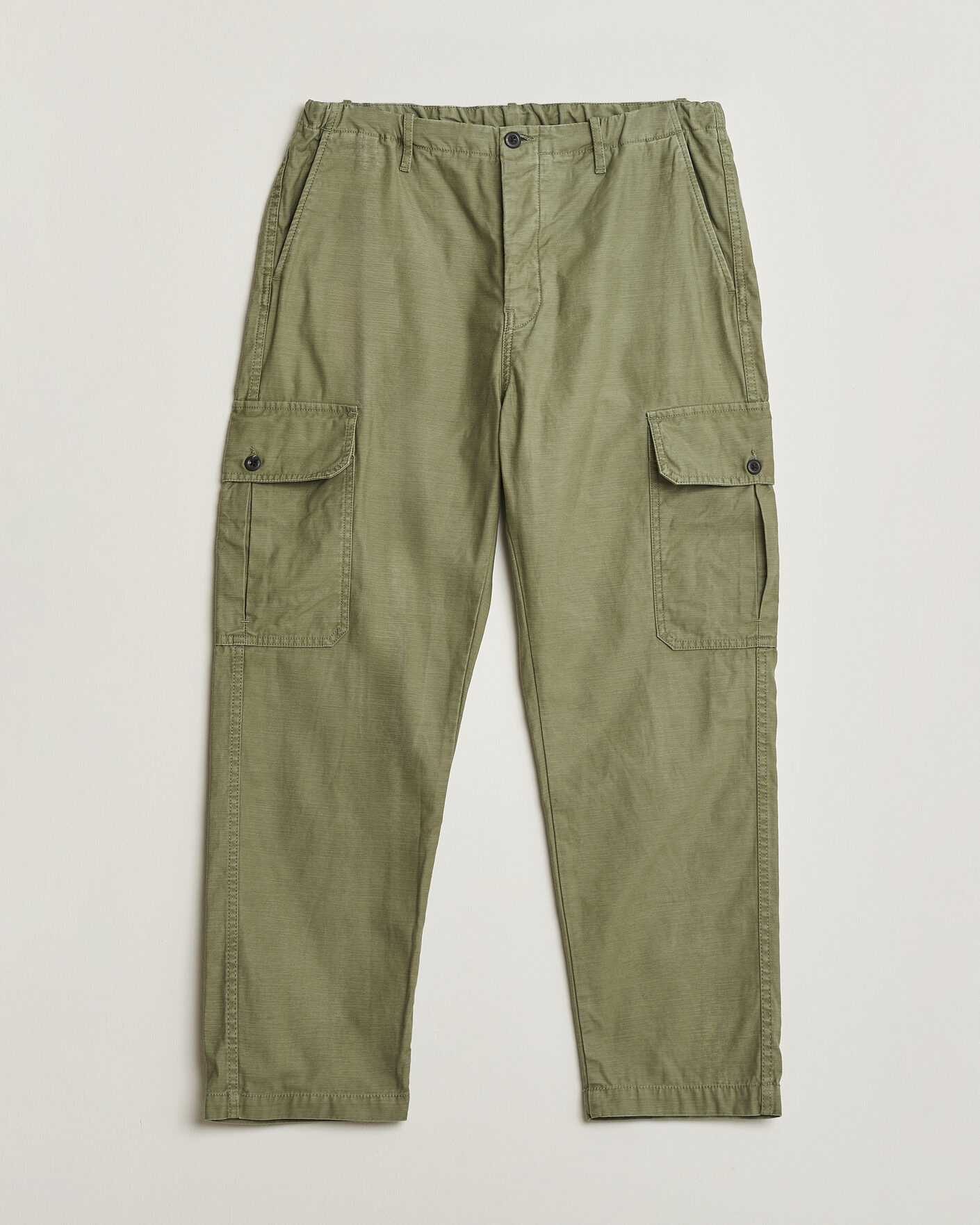 Homme | Pre-owned Pantalons | Pre-owned | Incotex Regular Fit Cargo Pants Military W34
