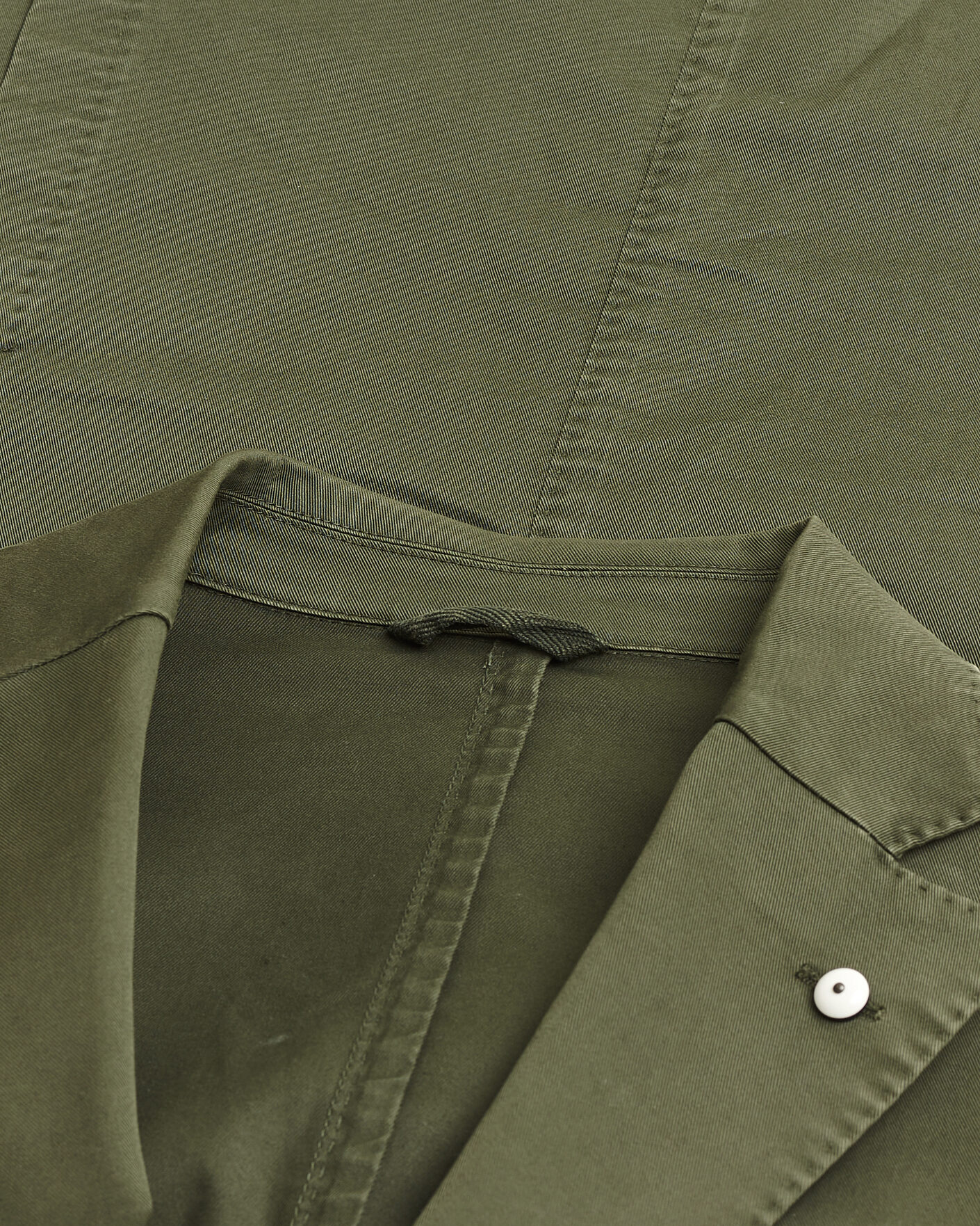 Homme | Pre-owned Blazers | Pre-owned | L.B.M. 1911 Jack Regular Fit Cotton Stretch Blazer Green 46