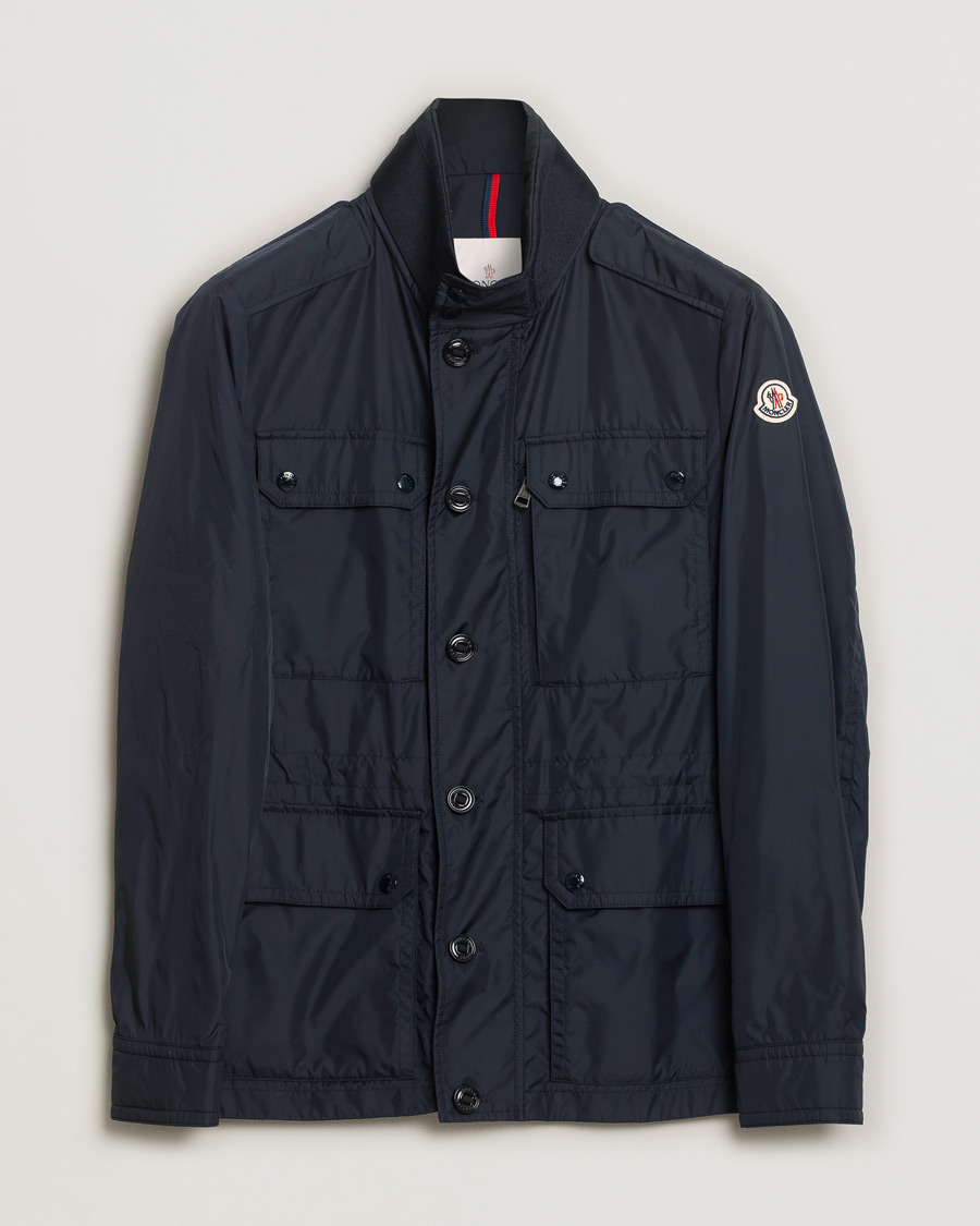 Homme | Manteaux Et Vestes | Pre-owned | Moncler Lez Field Jacket Navy