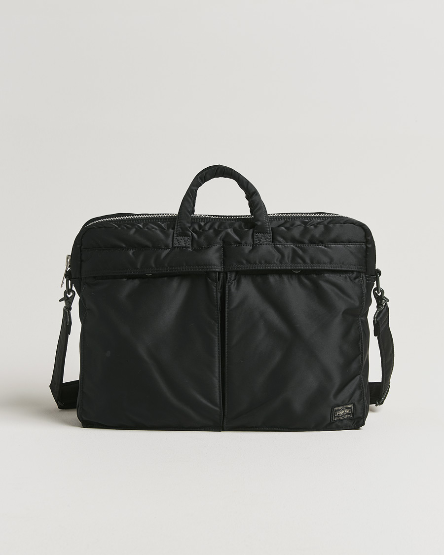 Homme | Porter-Yoshida & Co. Tanker 2Way Document Bag Black | Pre-owned | Porter-Yoshida & Co. Tanker 2Way Document Bag Black