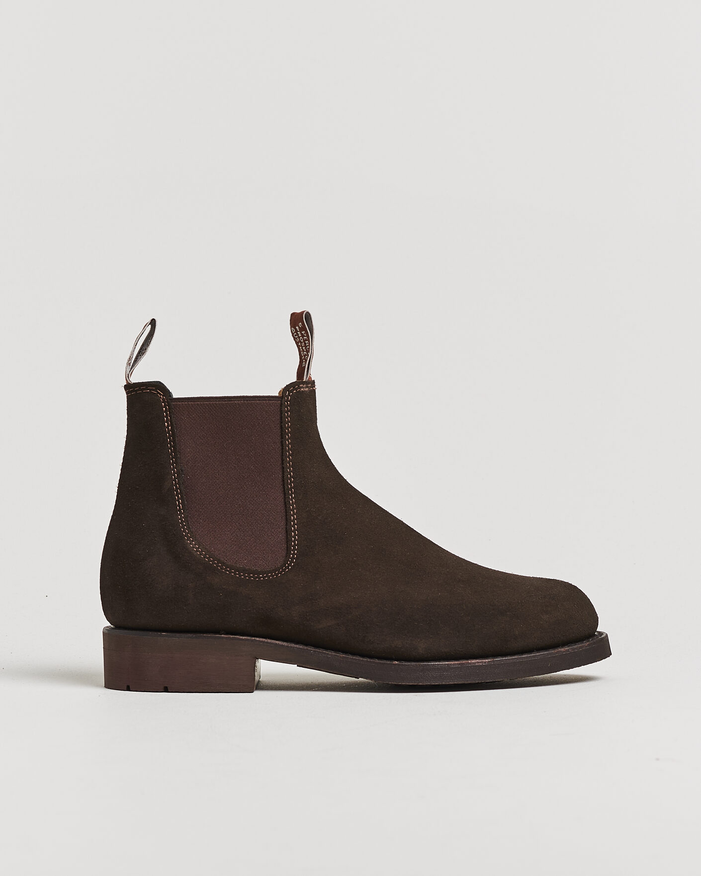 Homme | Pre-owned Chaussures cousues trépointe | Pre-owned | R.M.Williams Gardener G Boot Chocolate Suede UK7 - EU41
