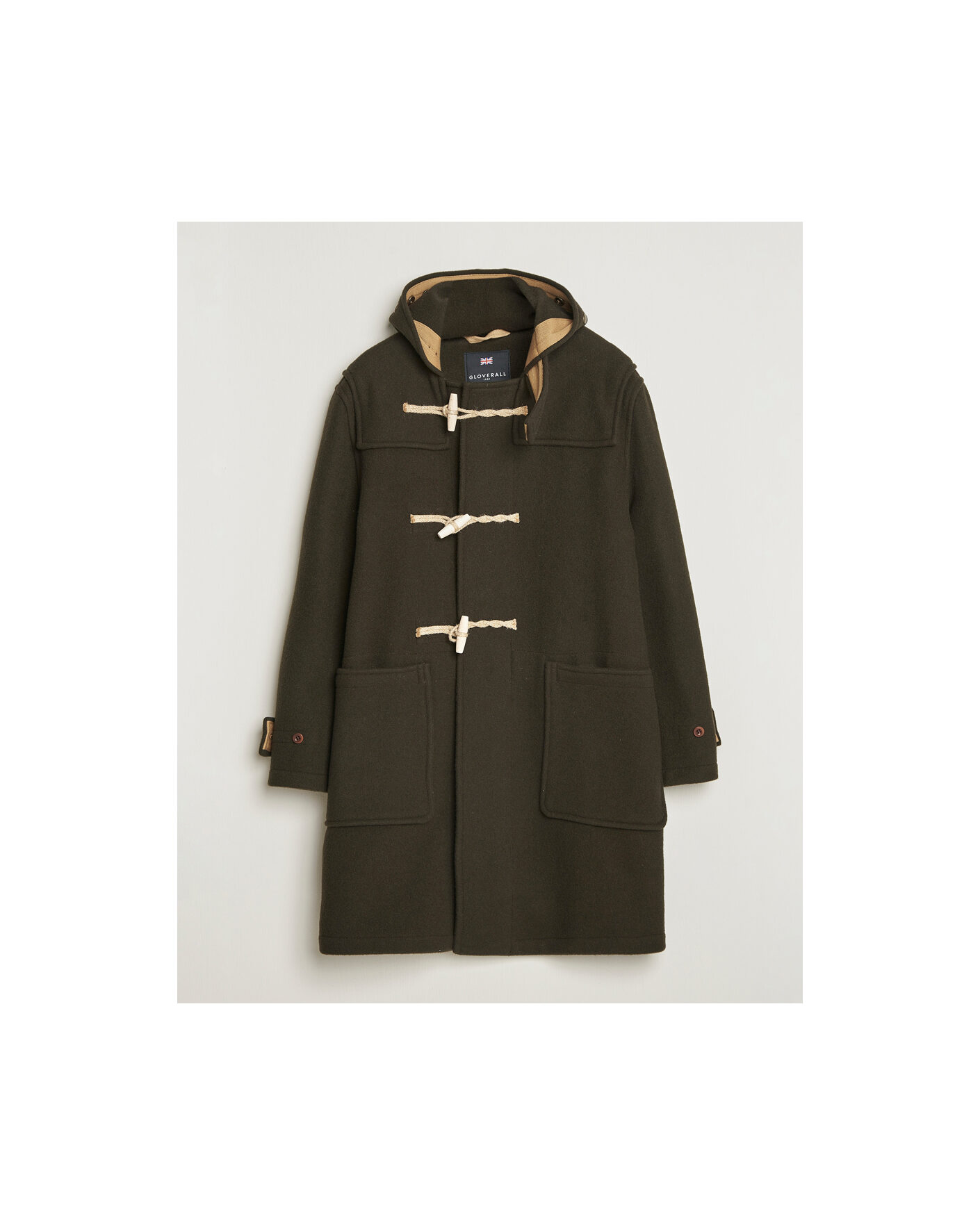 Heren | Pre-owned Jassen | Pre-owned | Gloverall 575 Monty Original Duffle Coat Brown S