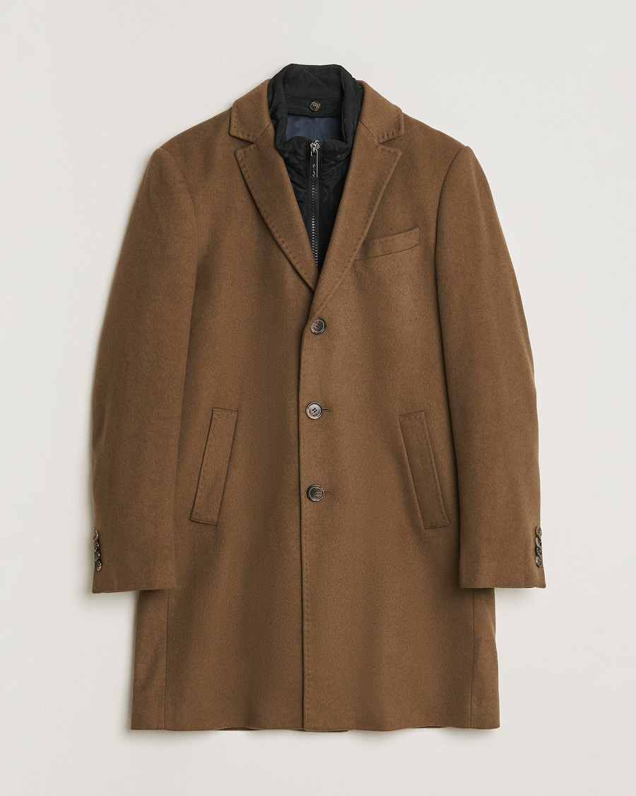 Heren | Pre-owned Jassen | Pre-owned | Sand Copenhagen Cashmere Blend Coat Brown 48