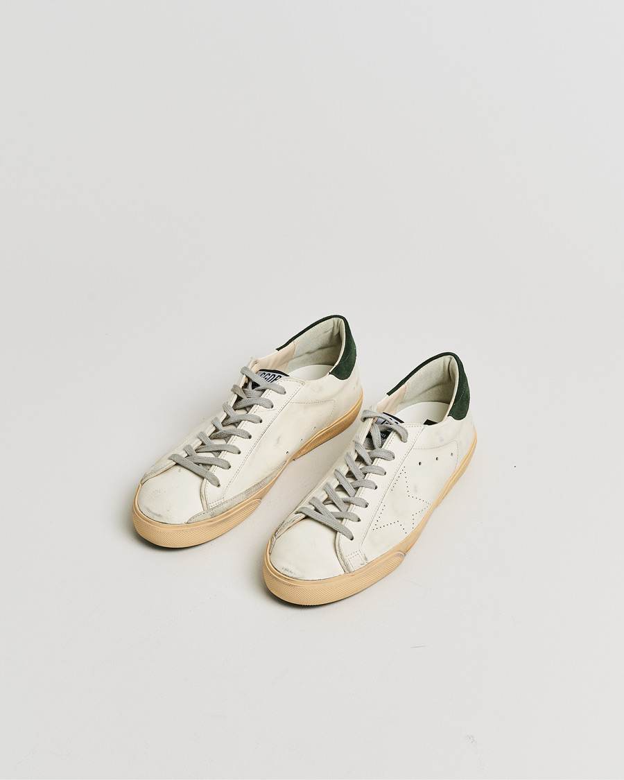 Heren | Pre-owned Schoenen | Pre-owned | Golden Goose Super-Star Sneakers White/Green 42