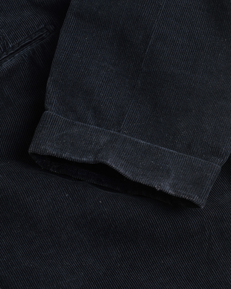 Homme | Pre-owned Pantalons | Pre-owned | Incotex Slim Fit Garment Dyed Slacks Navy