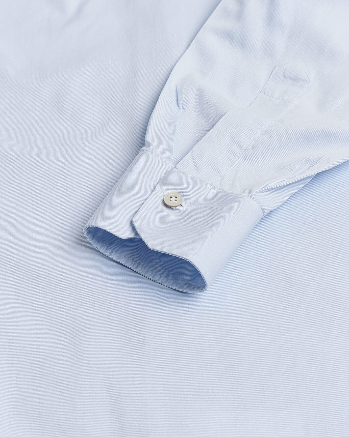 Heren | Pre-owned Overhemden | Pre-owned | Kiton Cotton Dress Shirt Light Blue 38 - S
