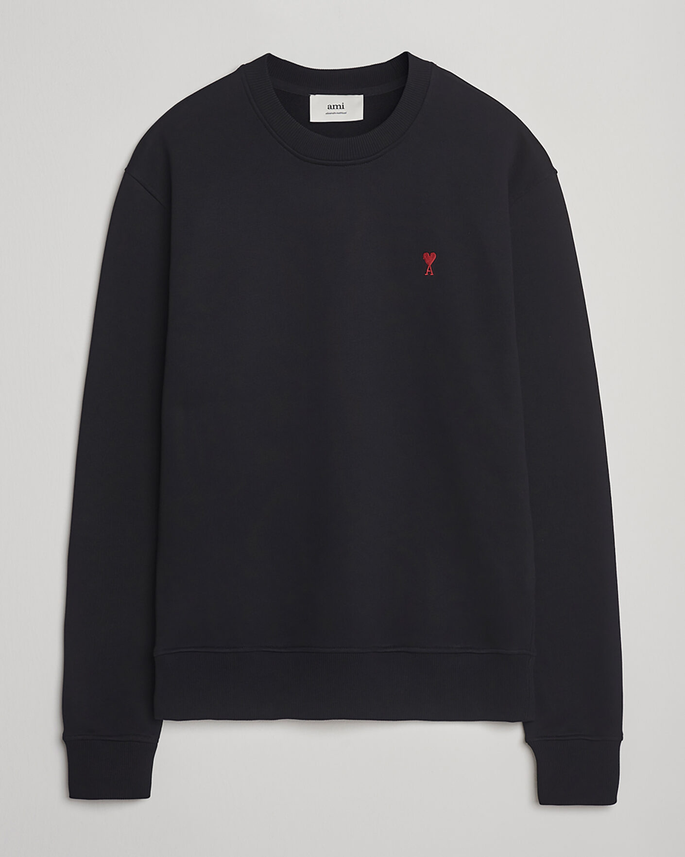 Homme | Pre-owned Pulls Et Tricots | Pre-owned | AMI Heart Logo Sweatshirt Black M