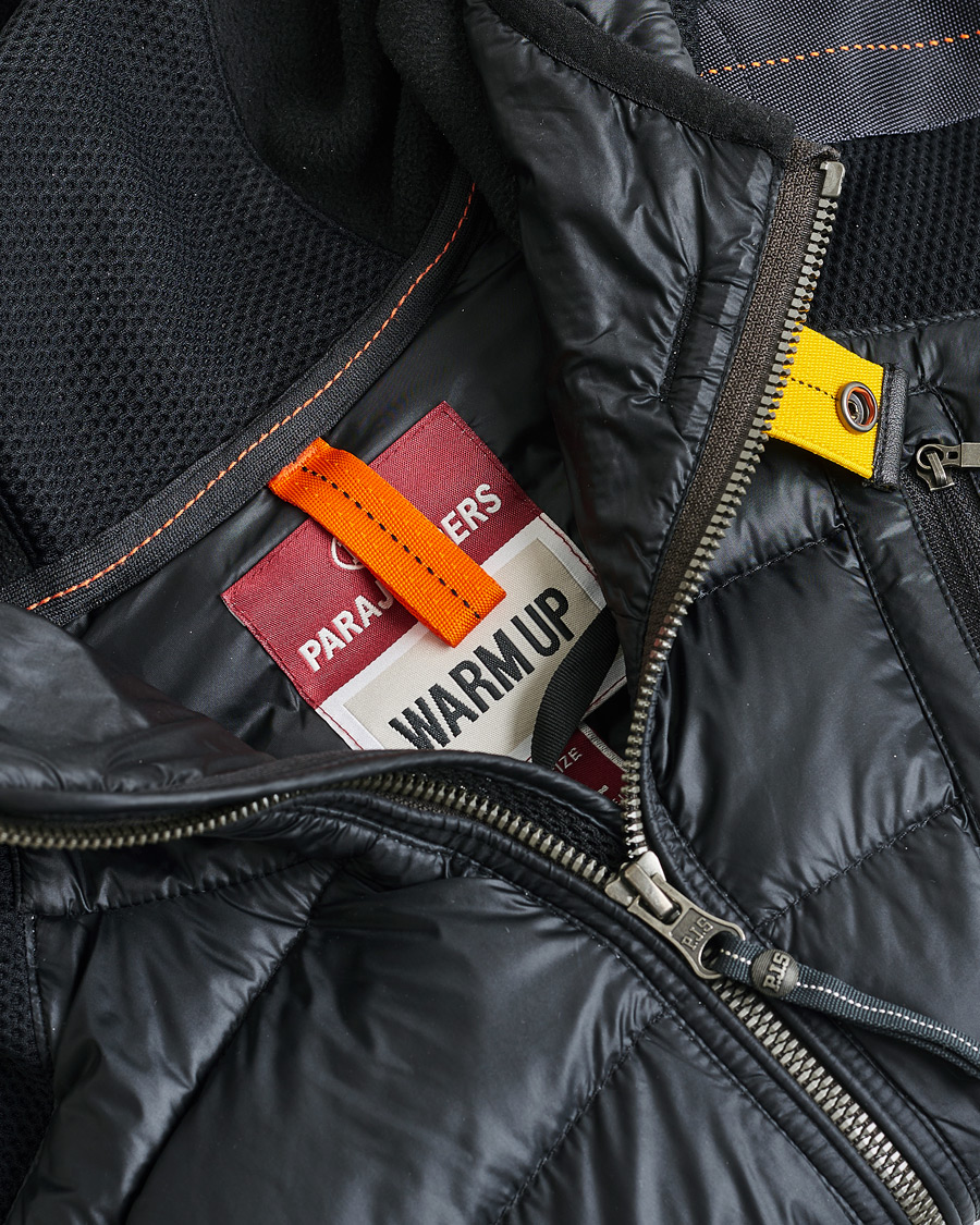 Homme | Manteaux Et Vestes | Pre-owned | Parajumpers Nolan Warm Up Hybrid Hooded Jacket Black