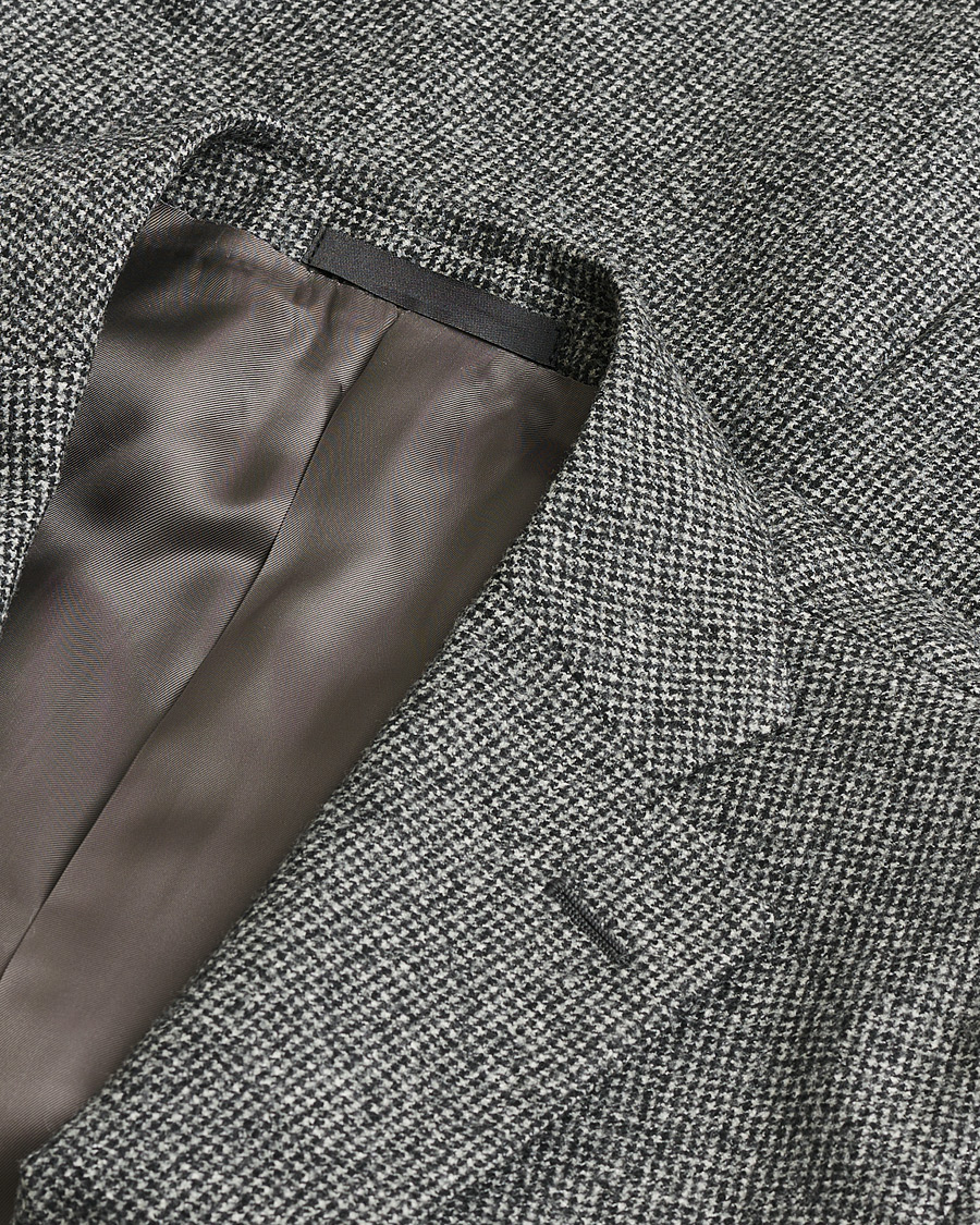 Heren | Pre-owned Pakken | Pre-owned | Caruso Houndstooth Wool Suit Grey 50