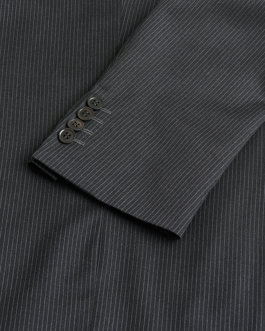 Homme | Pre-owned Costumes | Pre-owned | Armani Collezioni Pinstriped Wool Suit Dark Grey 50