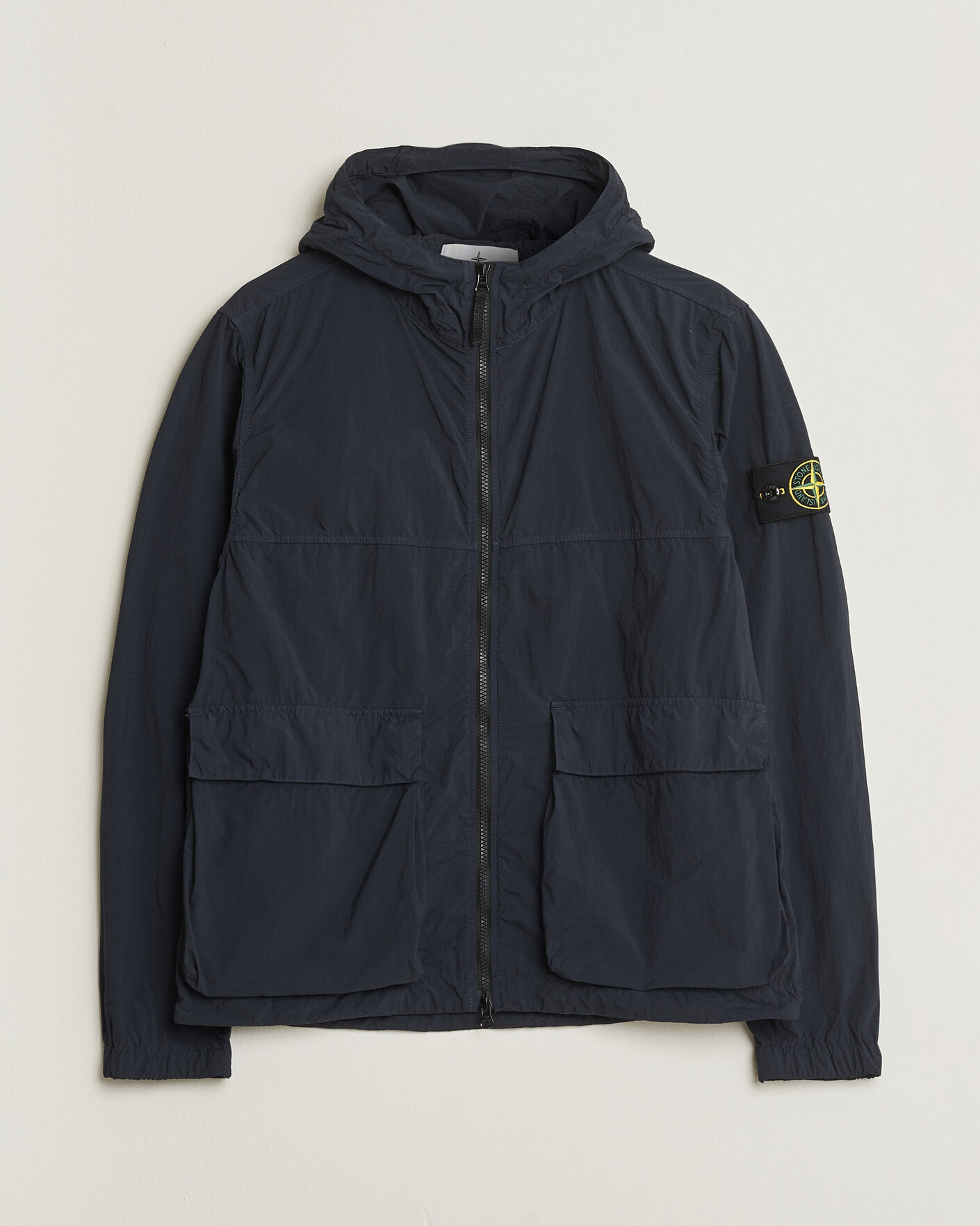 Homme | Pre-owned Manteaux Et Vestes | Pre-owned | Stone Island Nylon Smerigliato-TC Short Parka Navy M