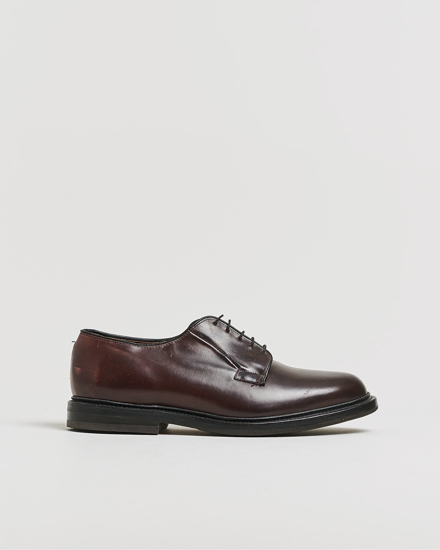 Homme | Pre-owned Chaussures cousues trépointe | Pre-owned | Allen Edmonds Leeds Shell Cordovan Derby Burgundy US8,5 - EU42