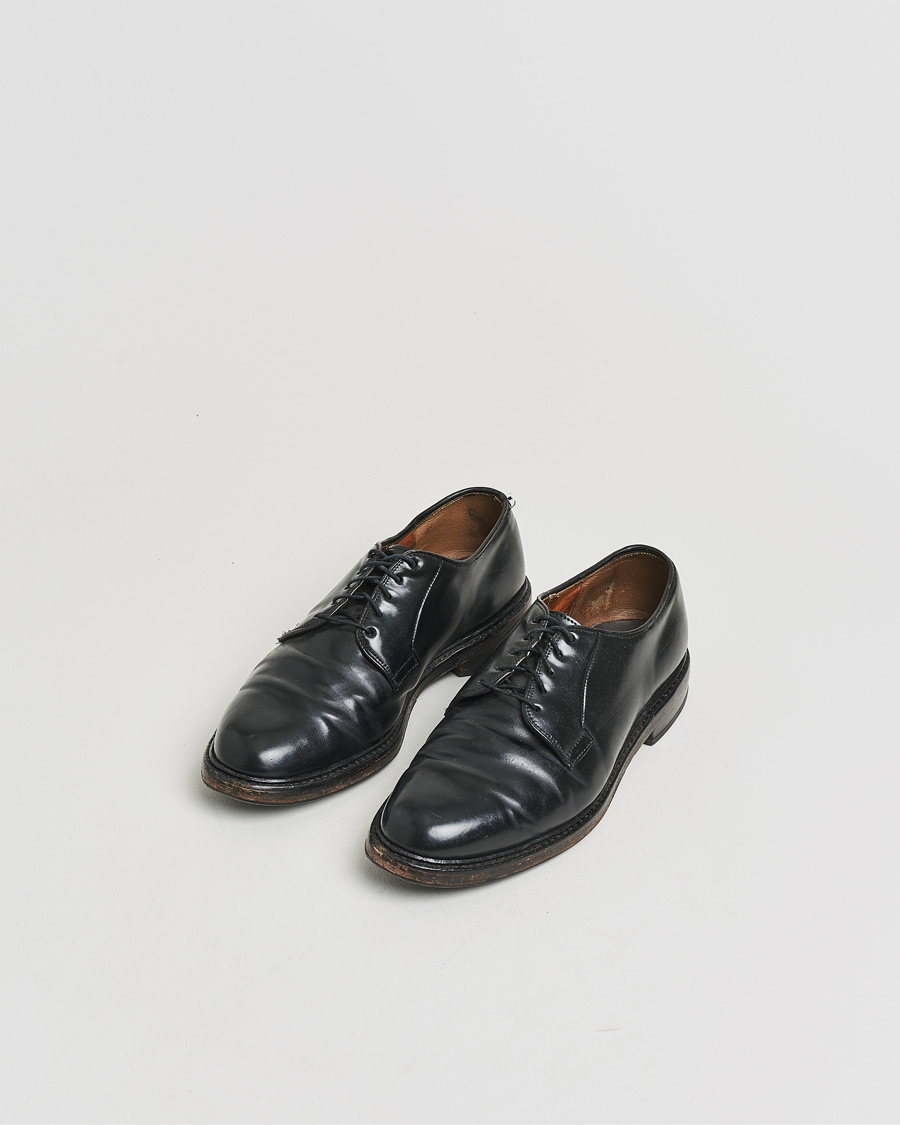 Homme | Pre-owned Chaussures cousues trépointe | Pre-owned | Allen Edmonds Leeds Shell Cordovan Derby Black US8,5 - EU42