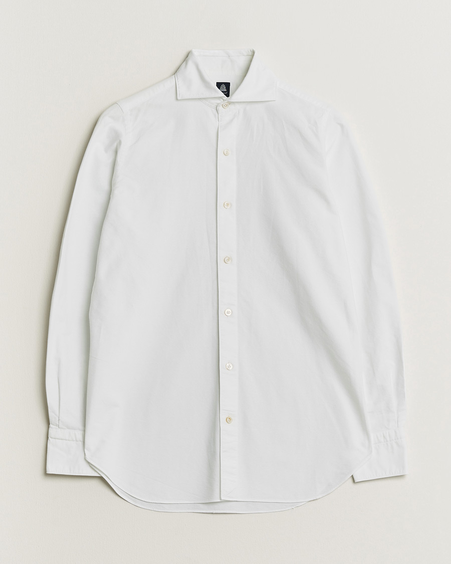 Homme | Pre-owned Chemises | Pre-owned | Finamore Napoli Gaeta Oxford Cut Away Shirt White S