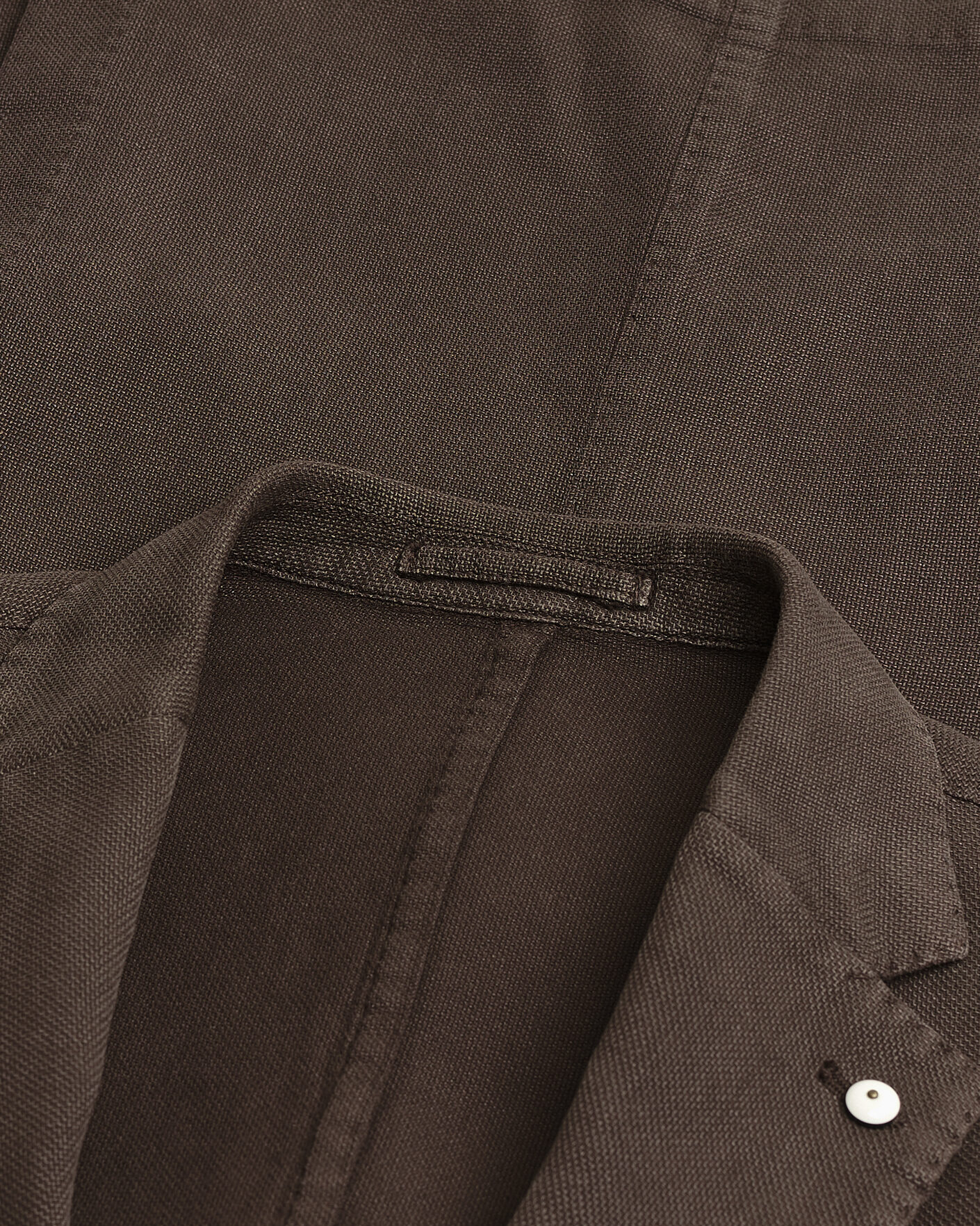 Homme | L.B.M. 1911 Jack Regular Fit Structured Cotton Blazer Brown 50 | Pre-owned | L.B.M. 1911 Jack Regular Fit Structured Cotton Blazer Brown 50