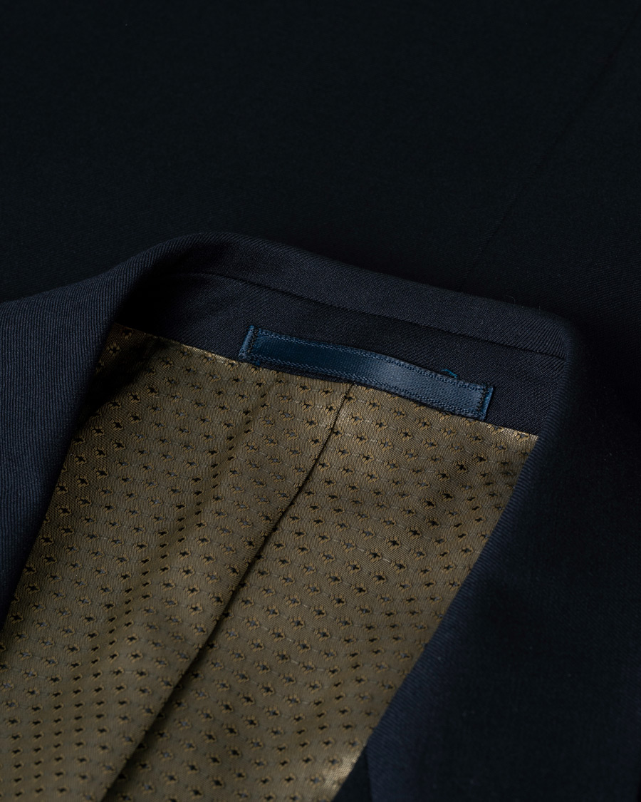 Homme | Hugo Boss Vintage Tuxedo Super 100 Wool Navy 52 | Pre-owned | Hugo Boss Vintage Tuxedo Super 100 Wool Navy 52