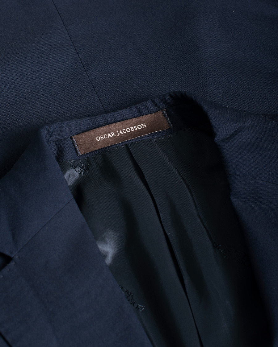 Heren | Oscar Jacobson Edmund Wool Suit Blue | Pre-owned | Oscar Jacobson Edmund Wool Suit Blue