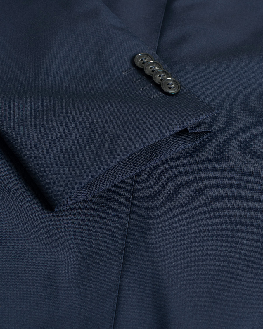 Heren | Oscar Jacobson Edmund Wool Suit Blue | Pre-owned | Oscar Jacobson Edmund Wool Suit Blue