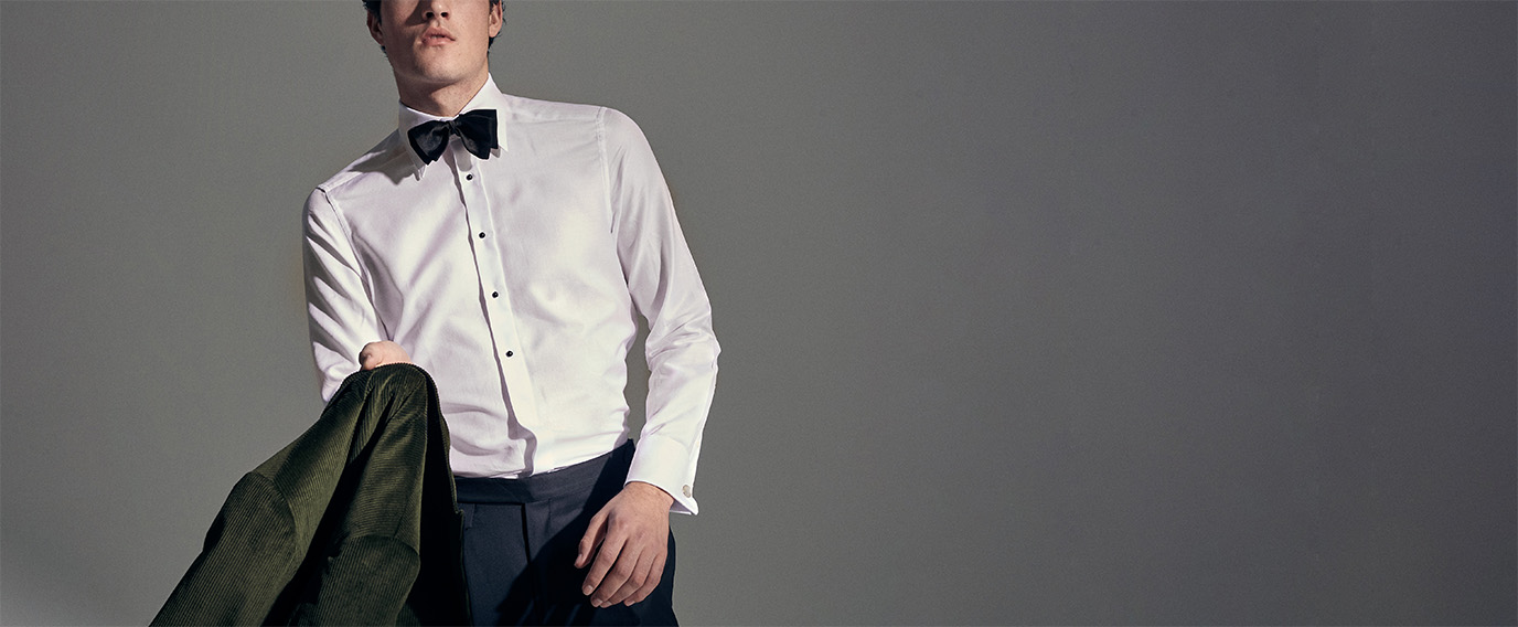 Two ways to wear a dinner jacket: Classically edgy or rock ?n roll? Two ways to wear a dinner jacket: Classically edgy or rock ?n roll?